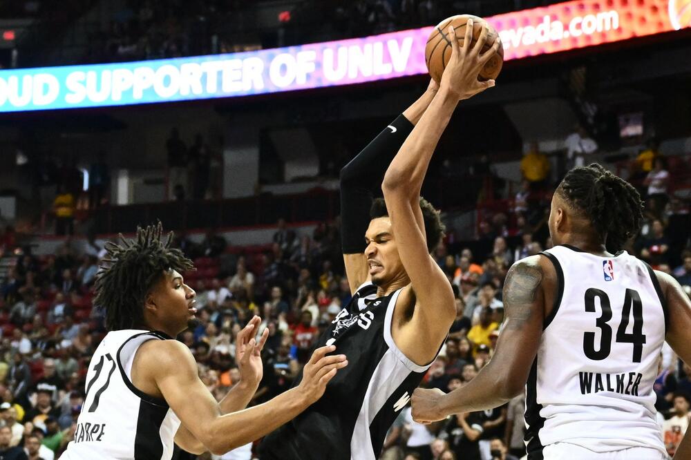 SUDAR DŽINOVA PRIPAO VEMBANJAMI! Marjanović nije mogao da zaustavi Francuza (VIDEO)