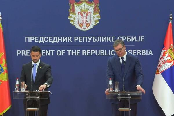 ZAVRŠENO OBRAĆANJE PREDSEDNIKA SRBIJE I CRNE GORE! Vučić: Nećemo da Crnoj Gori stanemo ni na senku!