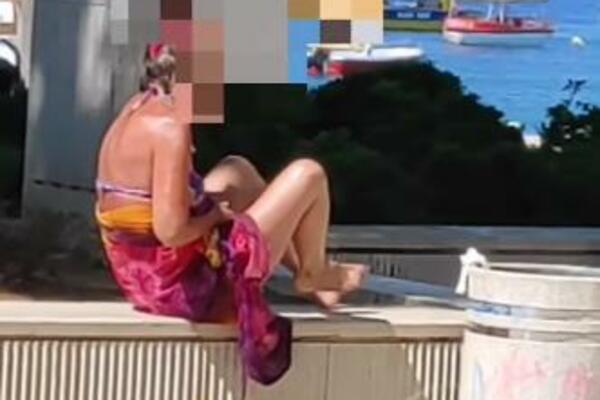 SVIMA SE ŽIVOT ZGADIO KAD SU VIDELI ŠTA OVA ŽENA MRTVA LADNA RADI NA PLAŽI: "Aman, imaš li ti kuću?!" (VIDEO)