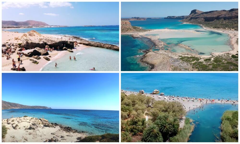 Krit, Plaže na Kritu