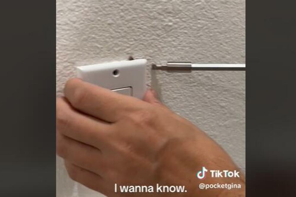 VIDELA JE DA NEŠTO ČUDNO VIRI IZA UTIČNICE: Kada je otkrila šta se KRIJE U ZIDU NJENE KUĆE, usledio je ŠOK! (VIDEO)