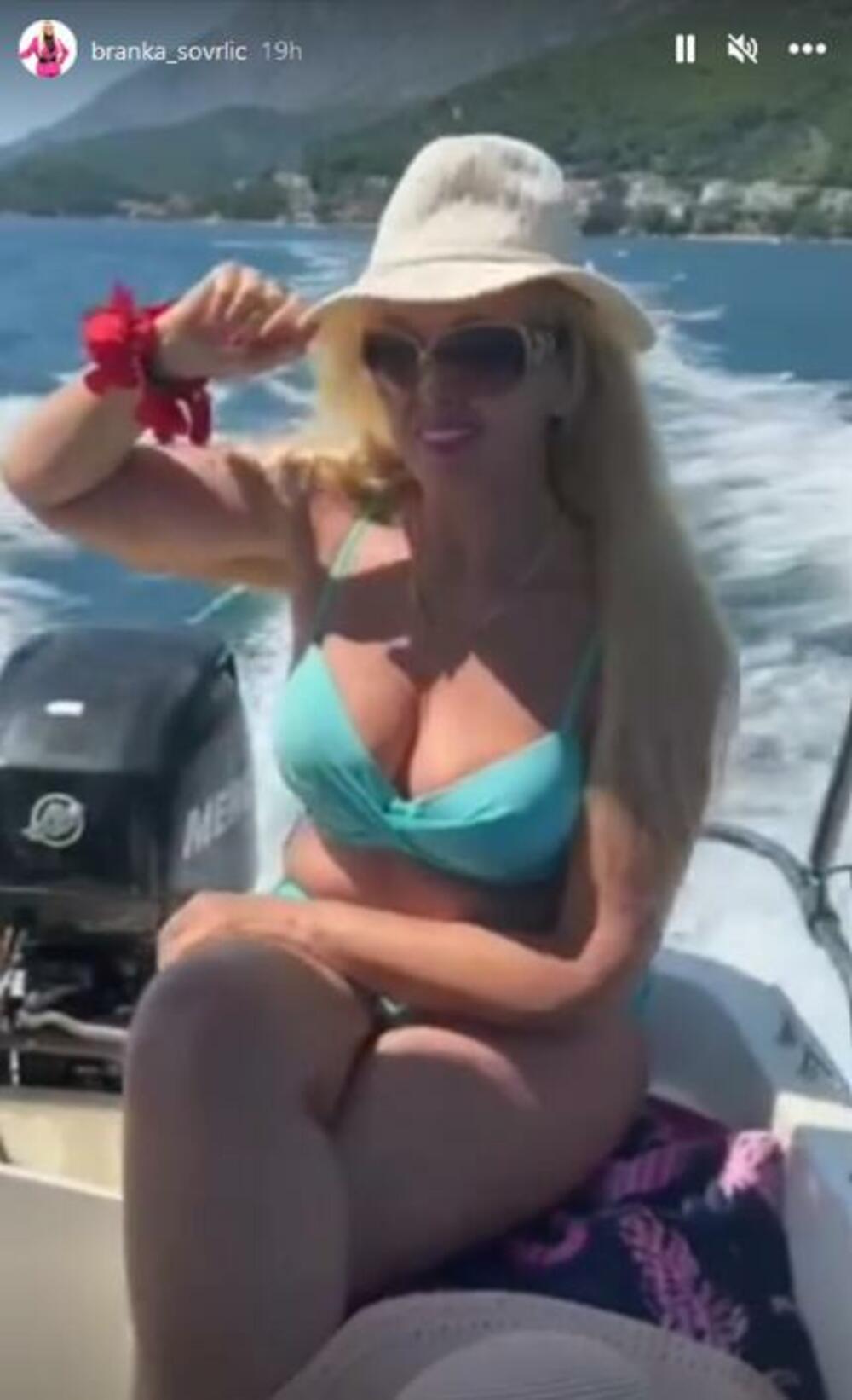 Branka Sovrlić u bikiniju