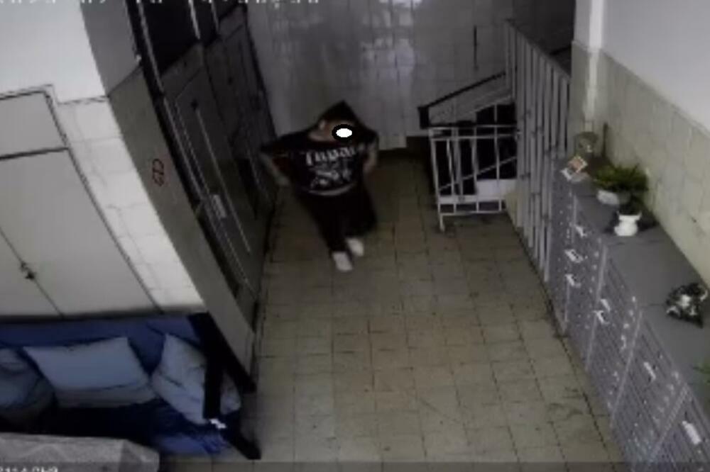 NUŽDA ZAKON MENJA? Žena iz Beograda UŠLA u ZGRADU i uradila ODVRATNU STVAR, kamera SVE ZABELEŽILA! (FOTO)