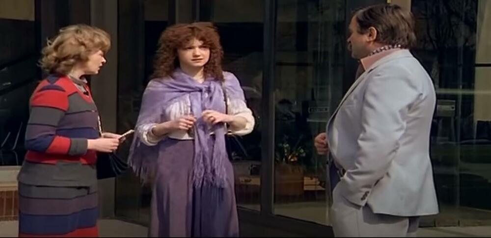 Milena Dravić, Nada Vojinović i Boris Dvorik u filmu 'Moj tata na određeno vreme'