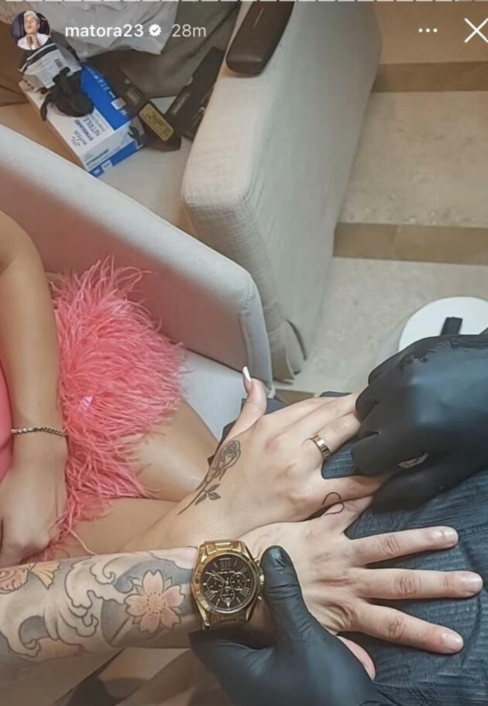 Nova tetovaza Matore i Anite