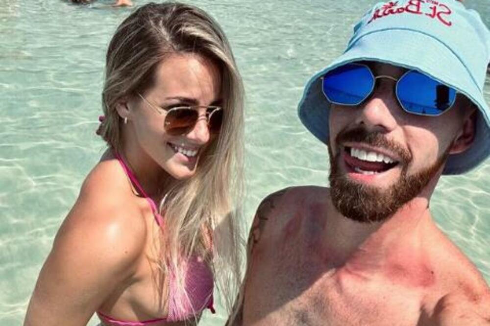 VILDOSA POZIRAO SA DRESOM PANATINAIKOSA: Milica mu odmah 'odgovorila' i oduševila navijače Crvene zvezde! (FOTO)