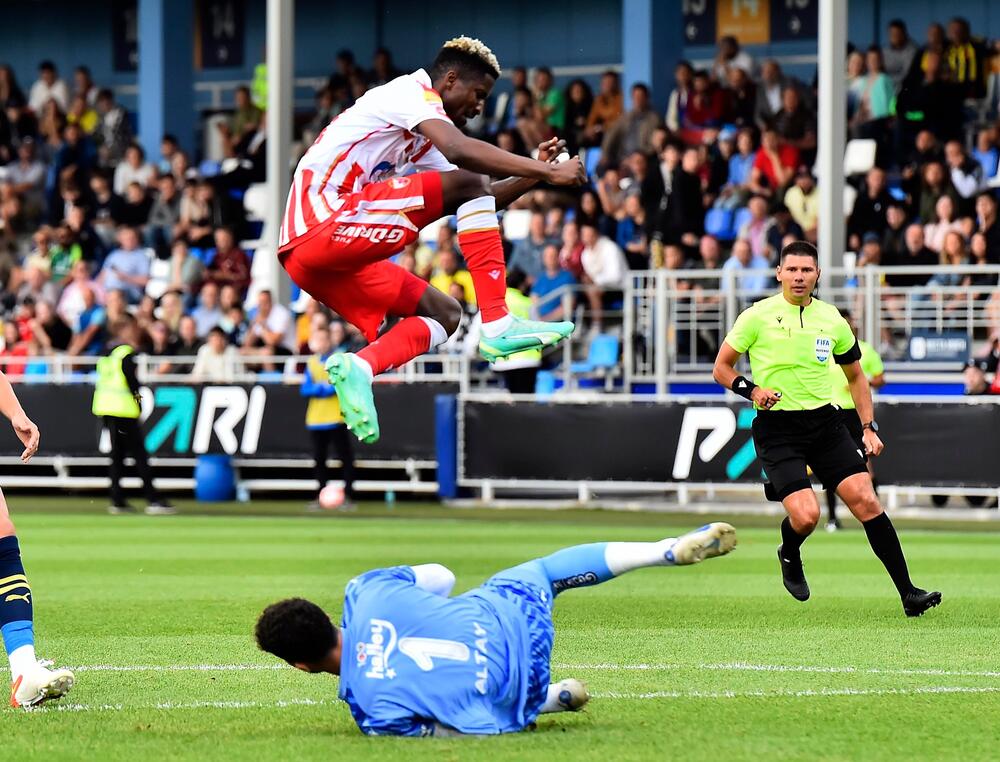 Detalj sa utkamice Fenerbahčea i Crvene zvezde