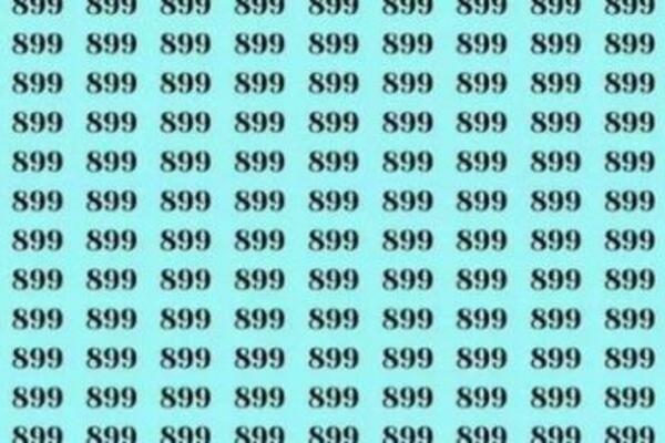 AKO ZA MANJE OD 20 SEKUNDI PRONAĐETE 869 MEĐU OVIM BROJEVIMA VI STE GENIJE: Imate IQ viši od PROSEKA