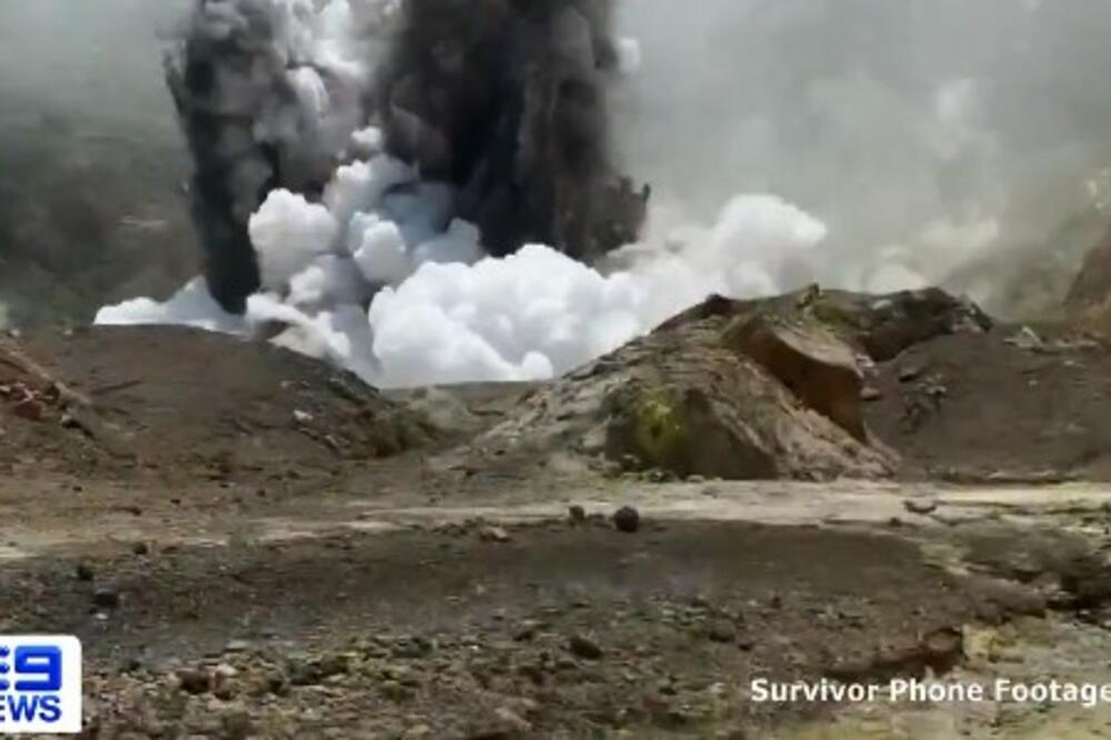 POJAVILI SE JEZIVI SNIMCI ERUPCIJE VULKANA NA NOVOM ZELANDU: 22 ljudi UMRLO u NAJVEĆIM MUKAMA! (VIDEO)