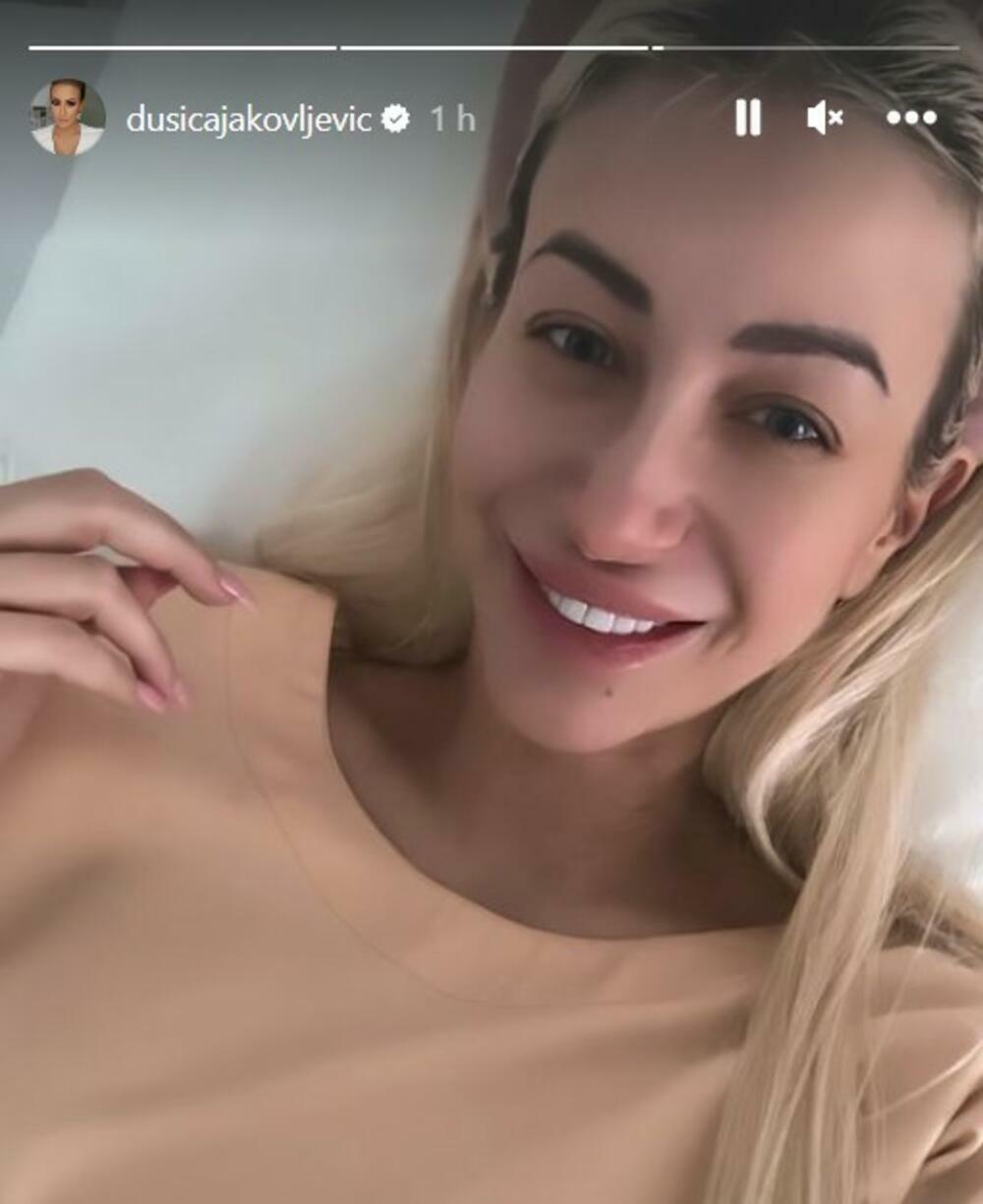 Objavila i fotografiju iz bolničke postelje