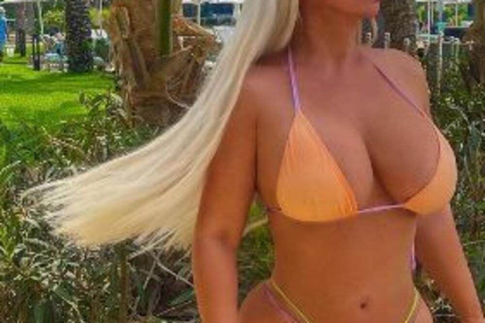 GORI DUBAI ZBOG BOMBE BUBAMARE! Uvukla se u bikini, tračice se usekle, SVE PUCA