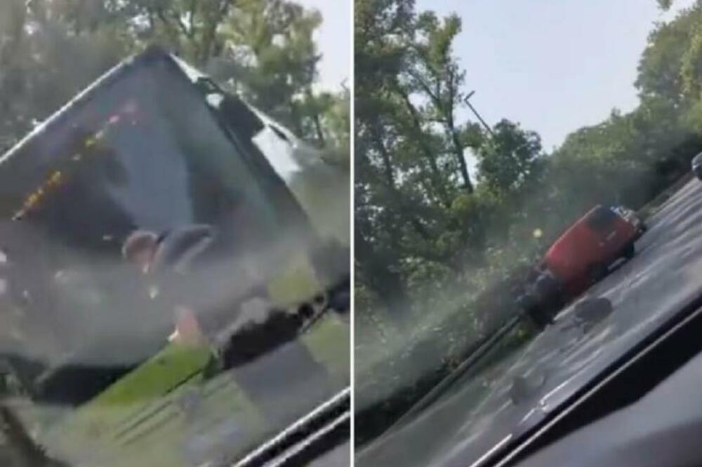 TEŽAK UDES U PANČEVU, SRČA SVUDA PO PUTU: Sudarili se autobus i kombi (VIDEO)