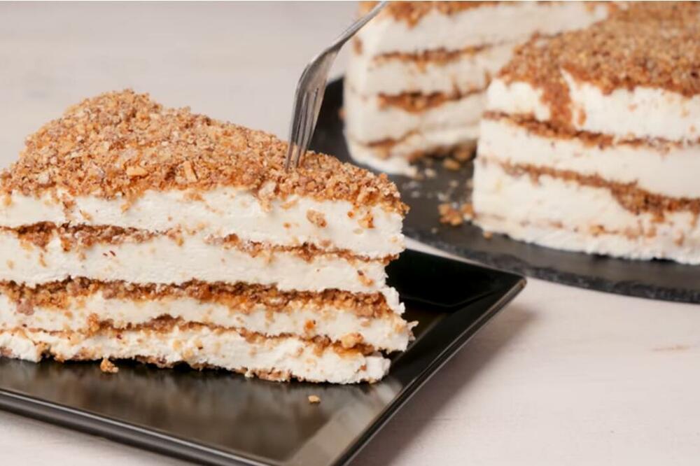 KOLIKO JE KREMASTA VIDEĆETE TEK KADA JE NAPRAVITE: Ovakvu TORTU još niste jeli - TOPI SE U USTIMA! (RECEPT)