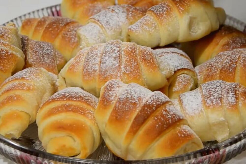 Da li ste probali mekše puter kifle od ovih? Nema ko ih ne voli, a prave se od šale