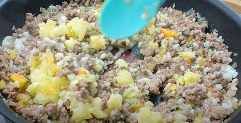 Tikvice, Tikvice sa mlevenim mesom