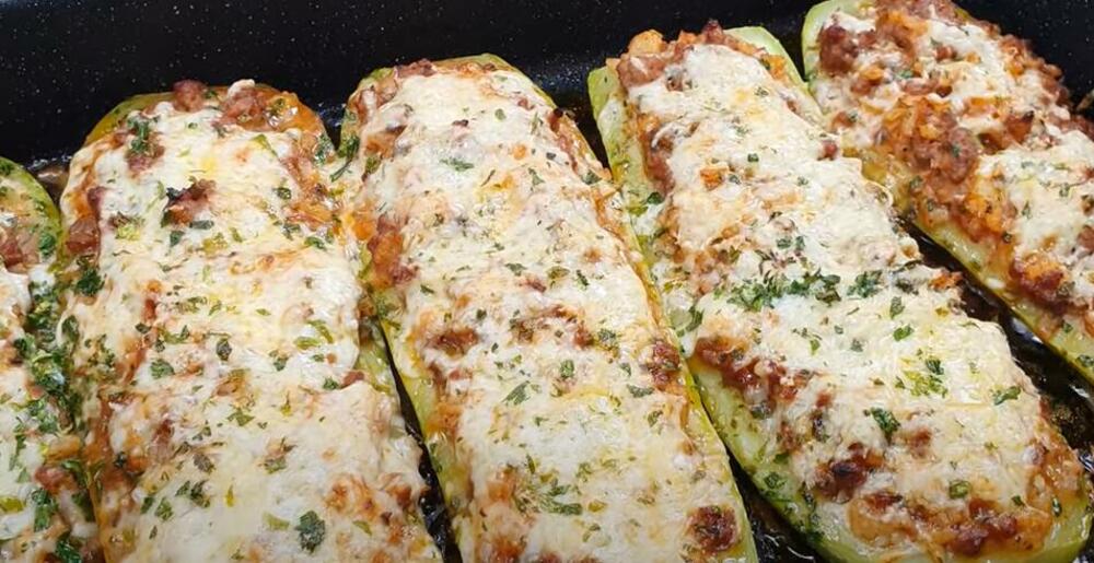 Tikvice, Tikvice sa mlevenim mesom