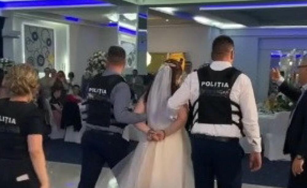 (VIDEO) POLICIJA UPALA NA SVDBU I UHAPSILA MLADU! Nezapamćen SKANDAL: Završila sa LISICAMA NA RUKAMA usred venčanja