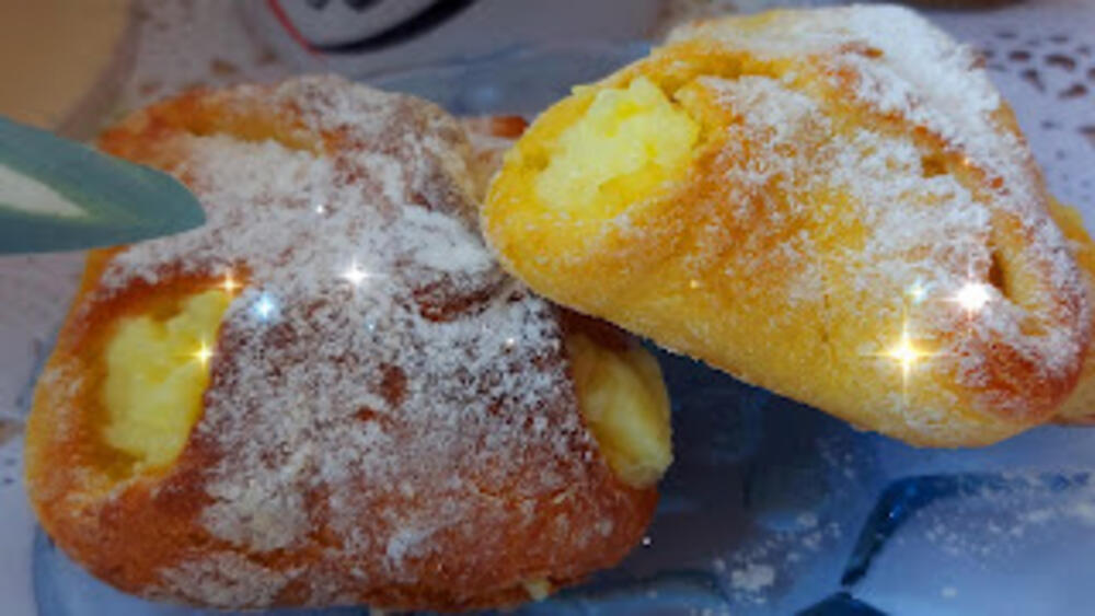 Paketići sa pudingom, Kolač