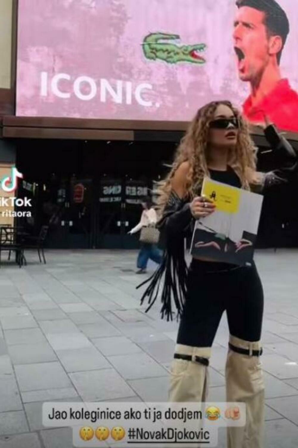 Kada se pojavila Noletova fotografija samo je odmahnula rukom i okrenula glavu