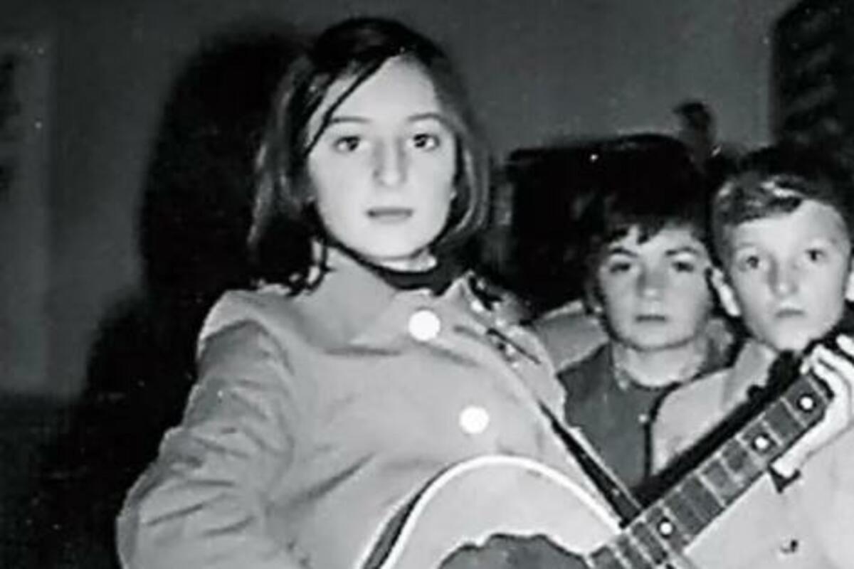 Dragana Mirković kao dete