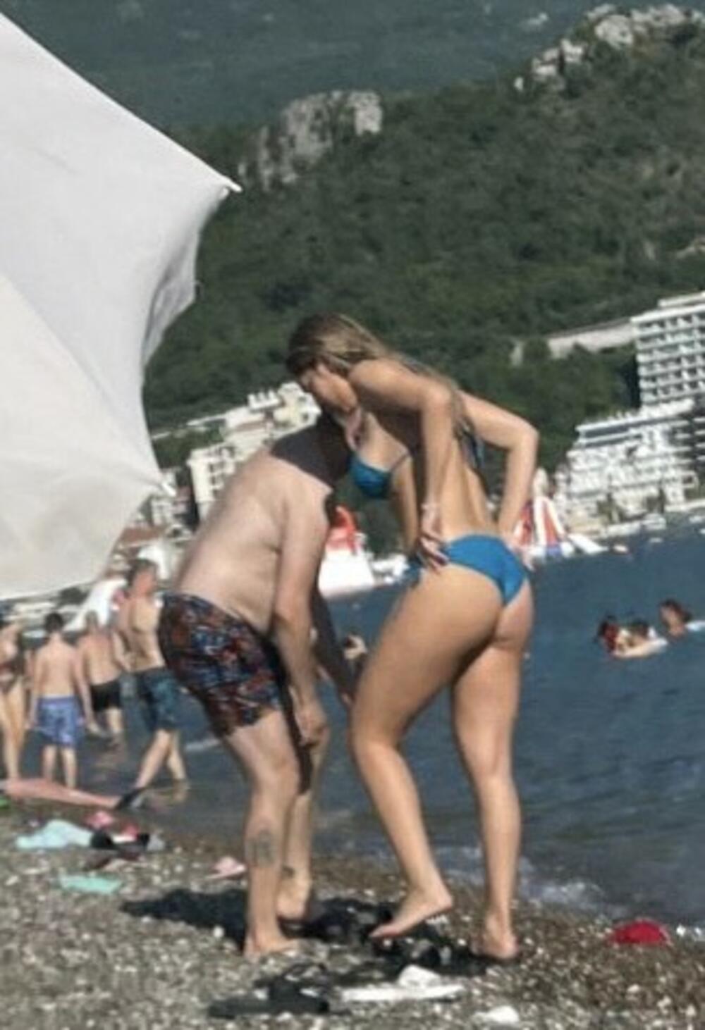 Tea Tairović uživa na plaži