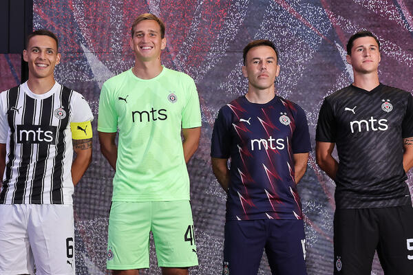 PARTIZAN PREDSTAVIO NOVE DRESOVE: Navijači će biti ODUŠEVLJENI! (FOTO/VIDEO)