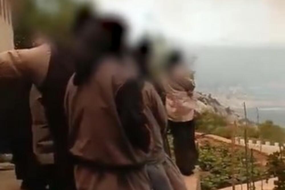 ČASNE SESTRE PEVAJU DOK GRČKA GORI: Neće da se evakuišu, POLICIJA IH MOLI! (VIDEO)