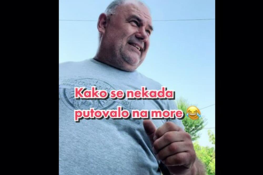 "U GAJBI ŽIVI PILIĆI, TAMO ĆEMO DA IH KOLJEMO...": Balkanac opisao kako se NEKADA IŠLO NA MORE, ovo je HIT (VIDEO)
