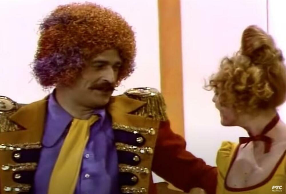 Predstava 'Laža i paralaža', 1974. godina