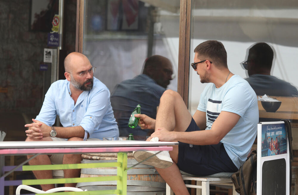 Miloš Biković uživa u Beogradu