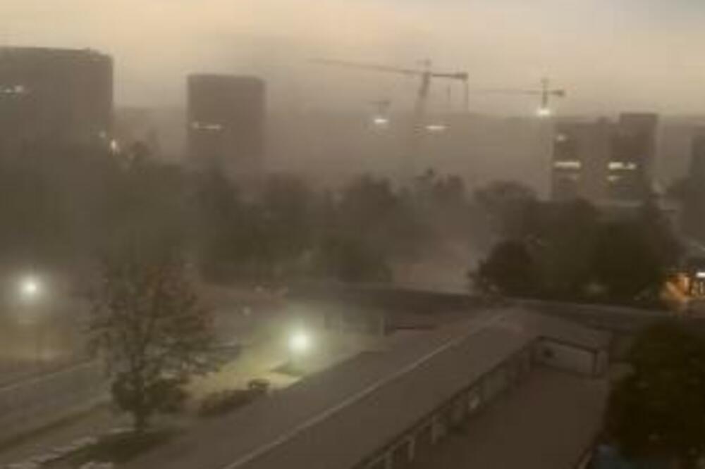 NEVREME OBORILO KRAN NA NOVOM BEOGRADU: Pogledajte JEZIVU SCENU (VIDEO)