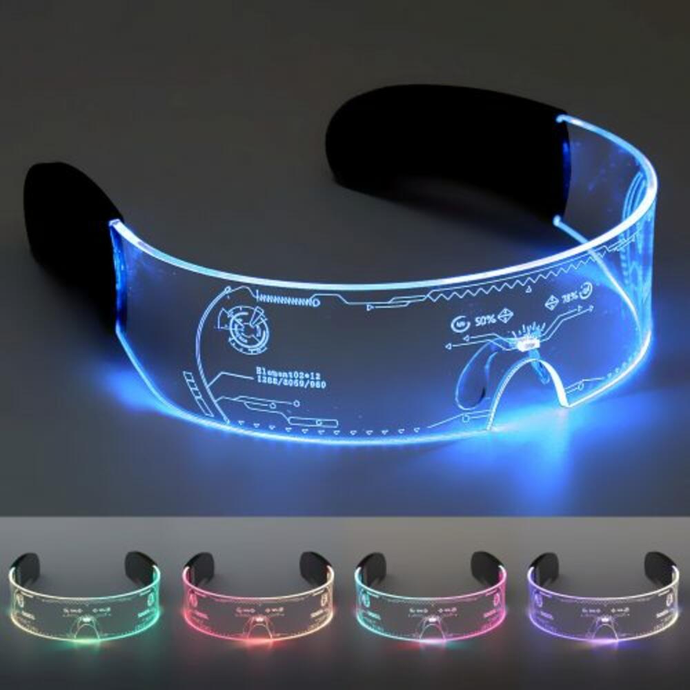 Svetleće led naočare