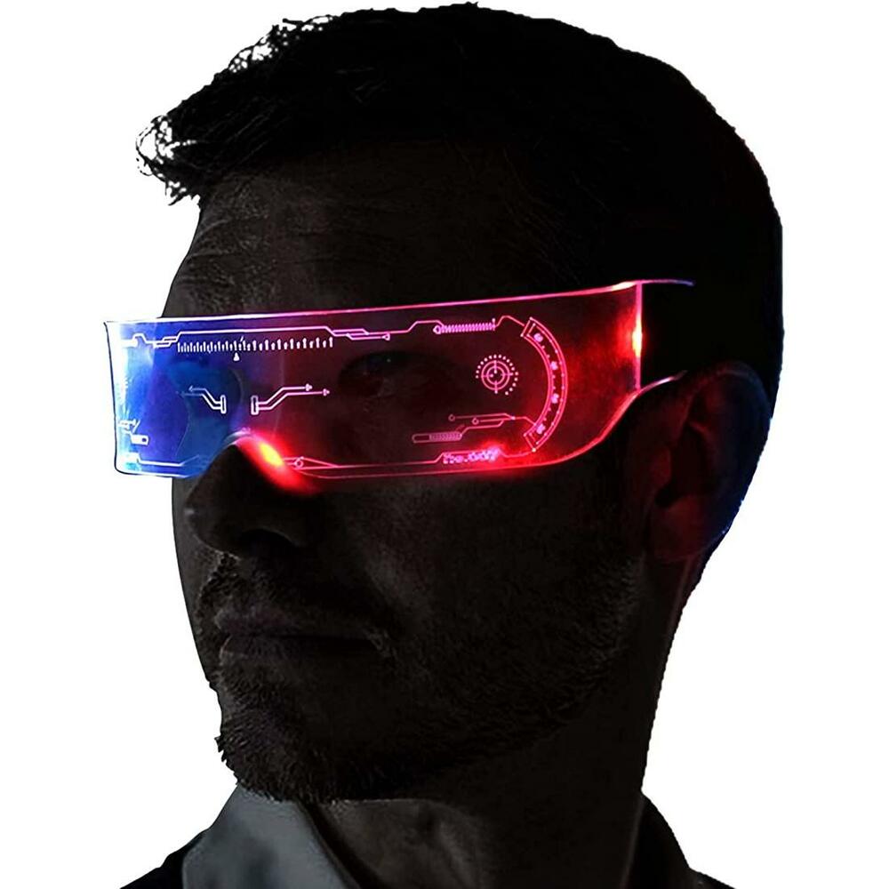 Svetleće led naočare