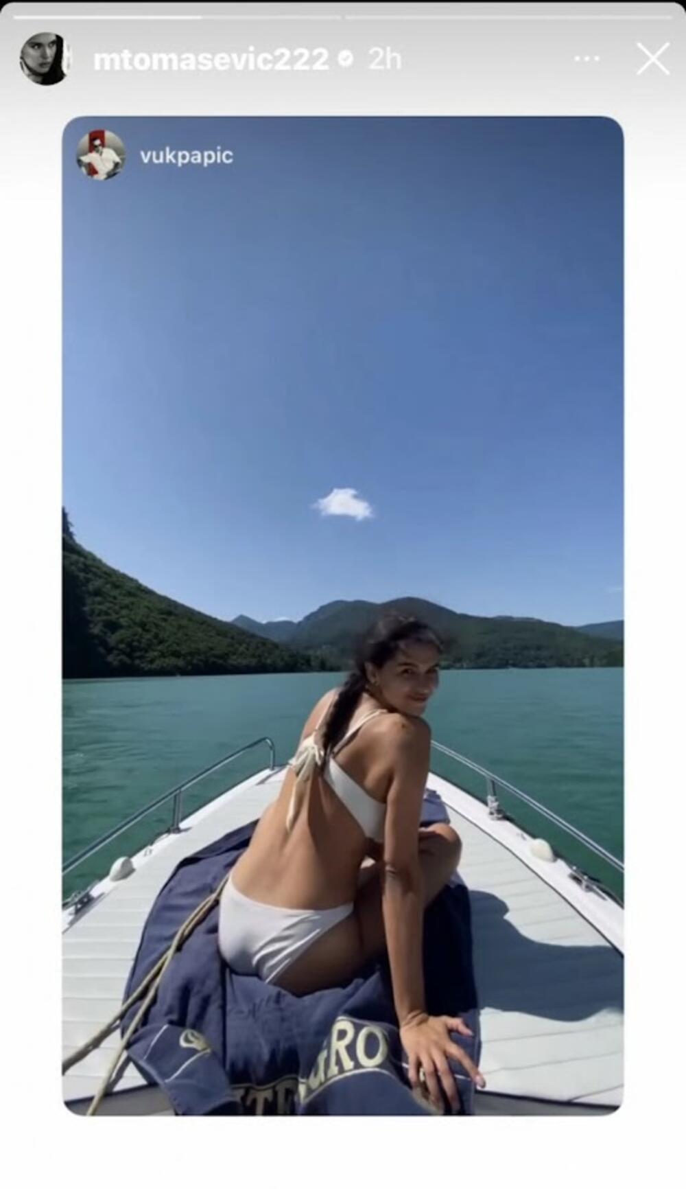 Milica je dok je bila u vezi sa Viktorom, izjavila da žene kada biraju muškarca treba da gledaju njegove roditelje