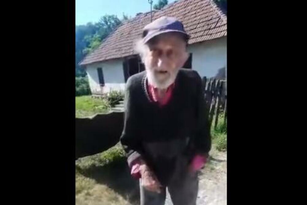 DEKA DRAGIŠA ŽIVI U TEŠKOJ BEDI, NA SUVOM HLEBU I U TROŠNOJ KUĆI: Pomozimo mu da ima KAO NORMALAN SVET (VIDEO)