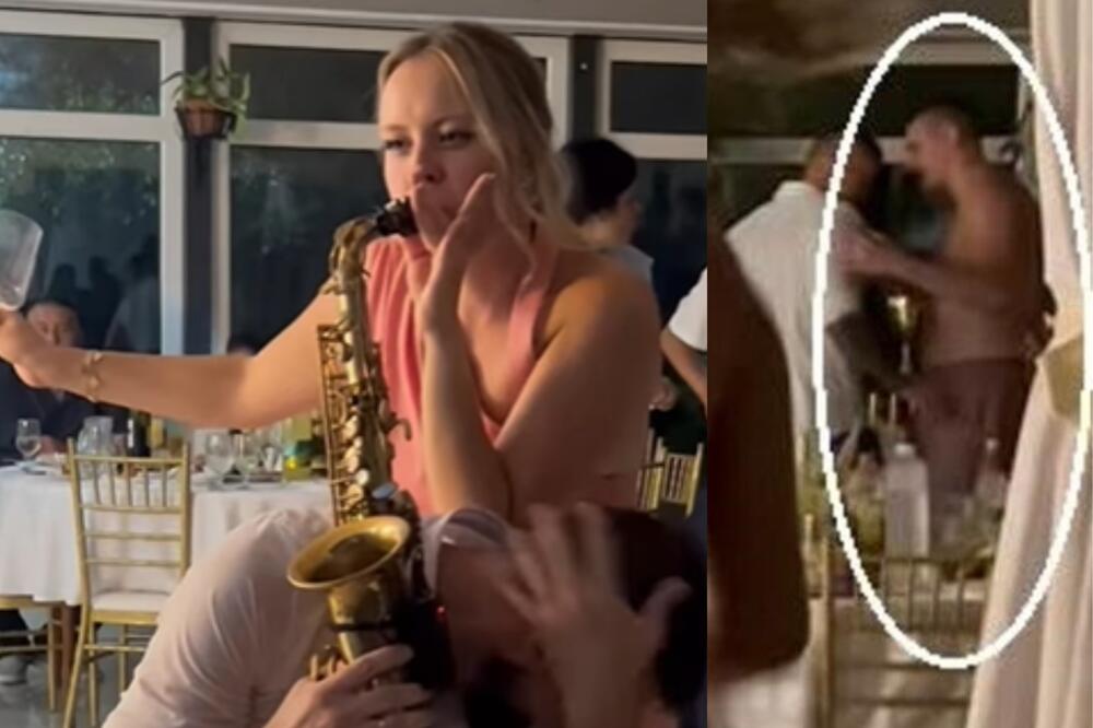 NIKOLA GO DO PASA, NATALIJA DUVA U SAKSOFON: Dok ga navijači kunu, Jokić lumpuje na svadbi! (VIDEO)