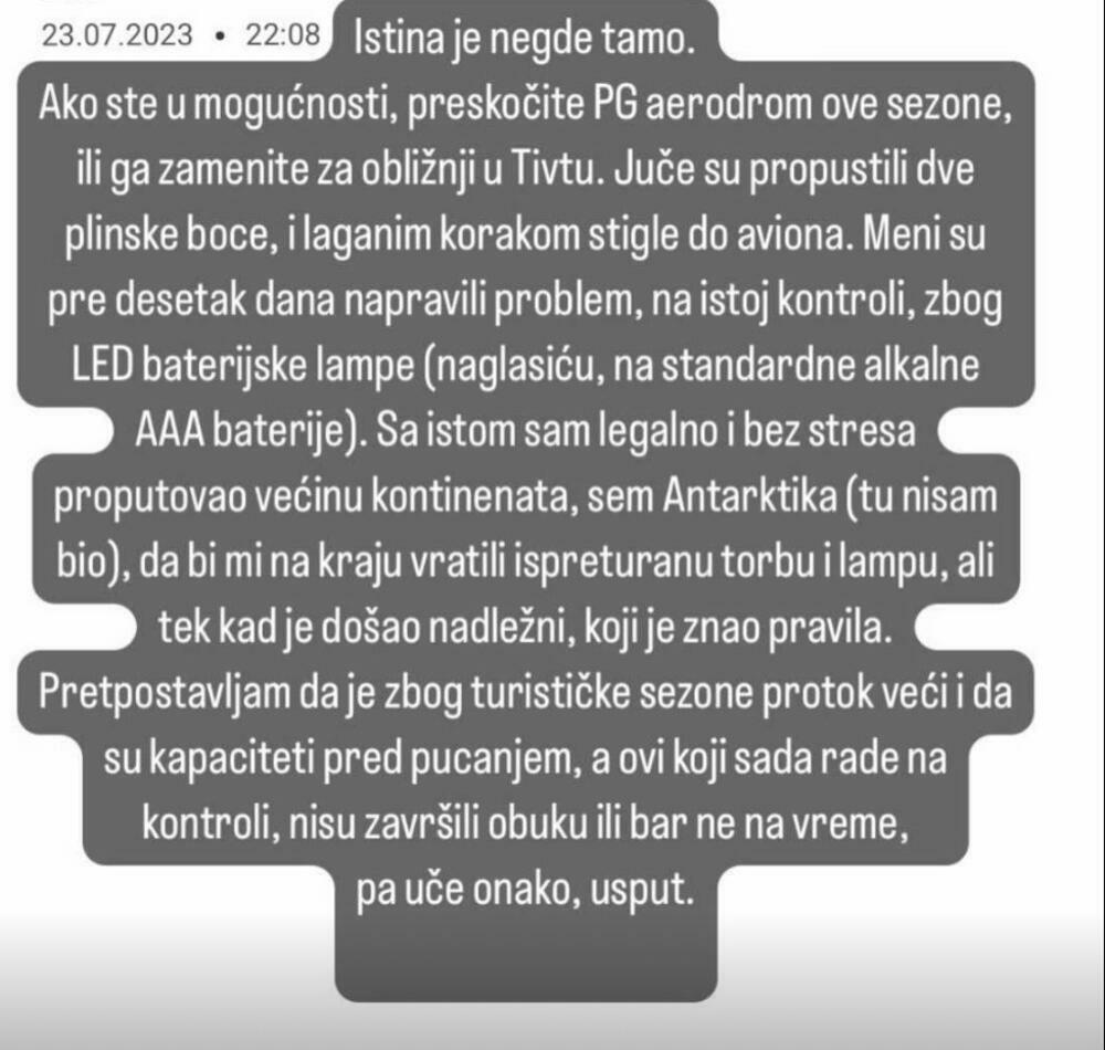 Nakon svega ovoga, sada se oglasio i Dušan Svliar koji je imao neprijatno iskustvo.