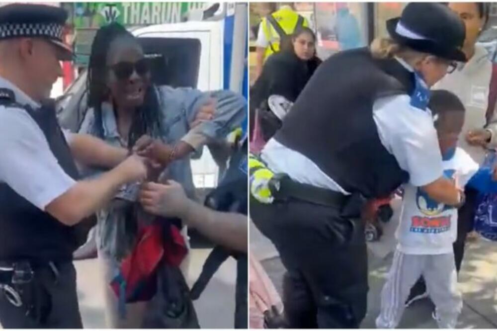 UHAPŠENA PRED UPLAKANIM SINOM JER NIJE HTELA DA POKAŽE KARTU ZA PREVOZ: Uznemirujući snimak INCIDENTA šokirao SVE!