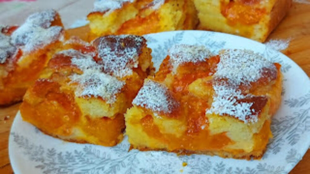 Kolač, Kolač sa kajsijama, Kajsije