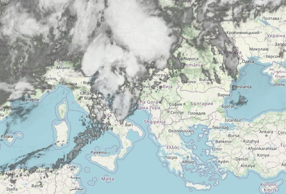 Oluja, Evropa, Srbija