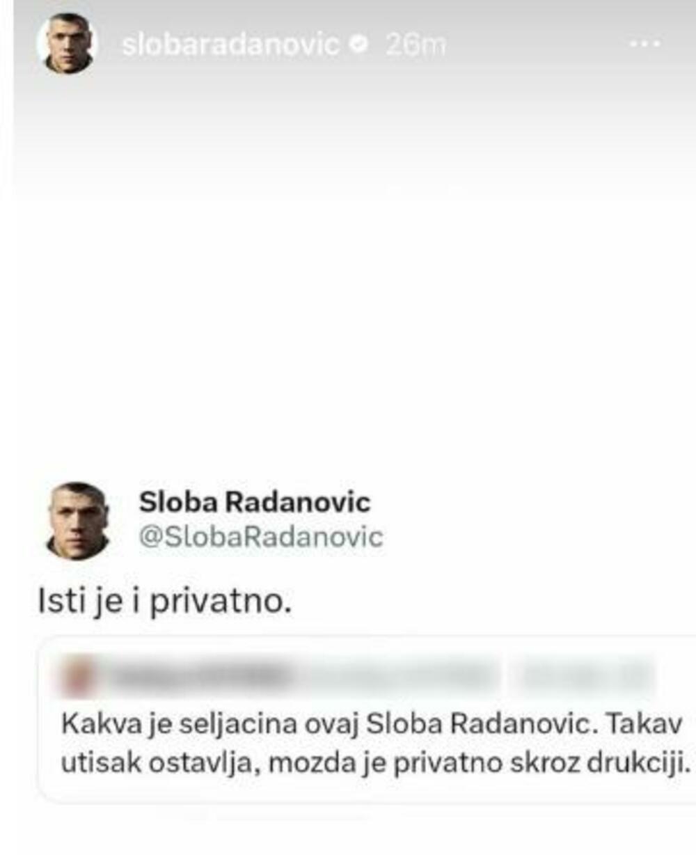 Sloba Radanović hit na mrežama