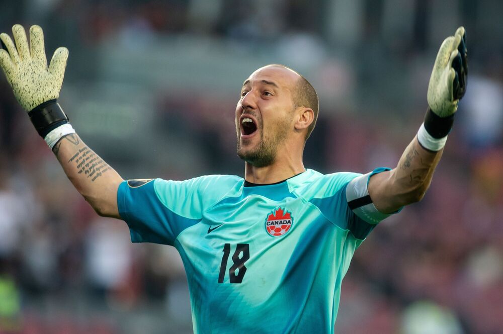 Milan Borjan dok je nosio dres Kanade