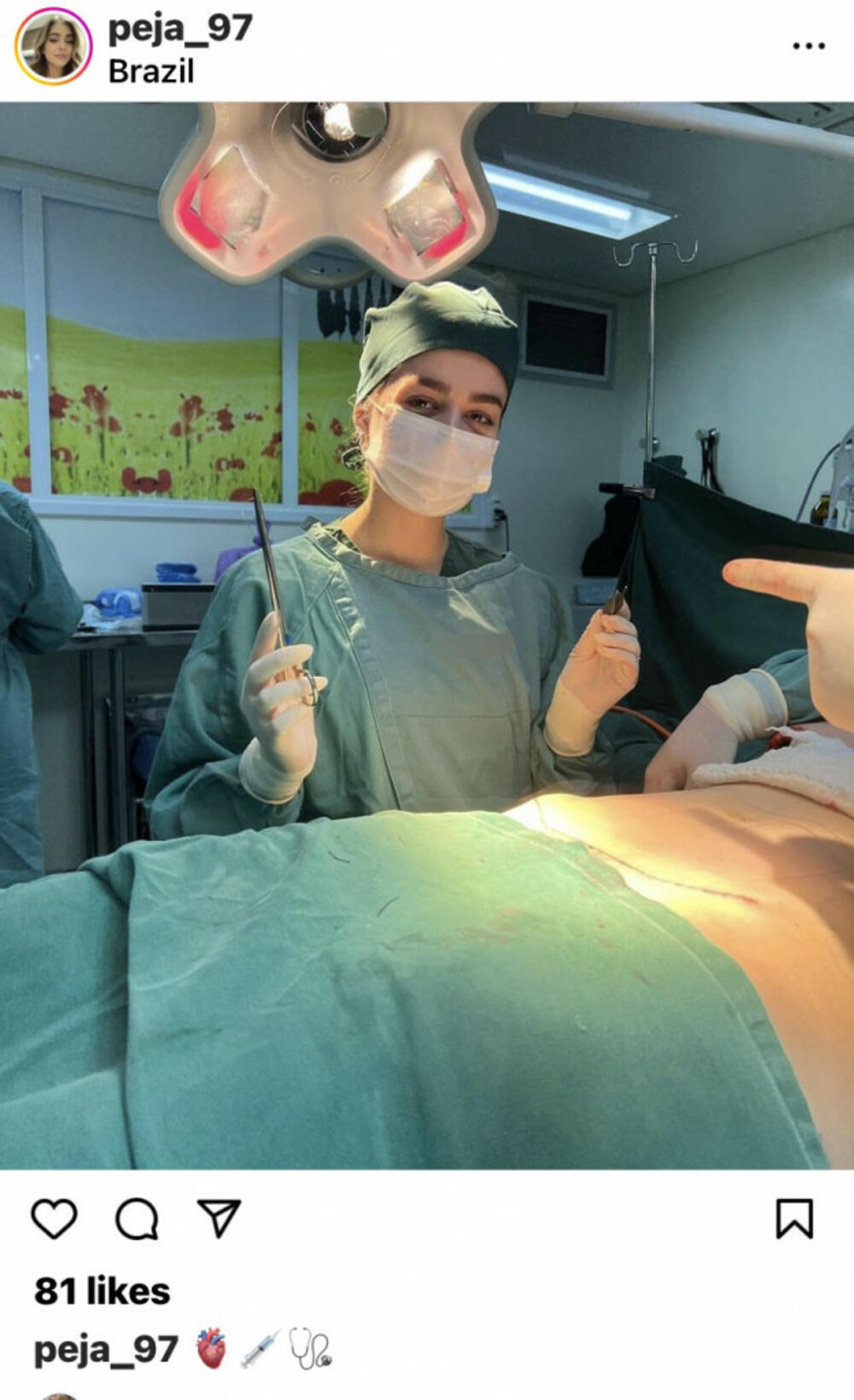 Medicinu je završila sa najvišim ocenama, sad se usavršava u Brazilu