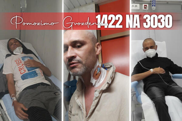 GVOZDEN SAMO ZA JEDNU DOZU LEKA MORA DA DA 263.000 DINARA! Ima tumor limfnih žlezda, POMOZIMO DA DOBIJE BITKU!