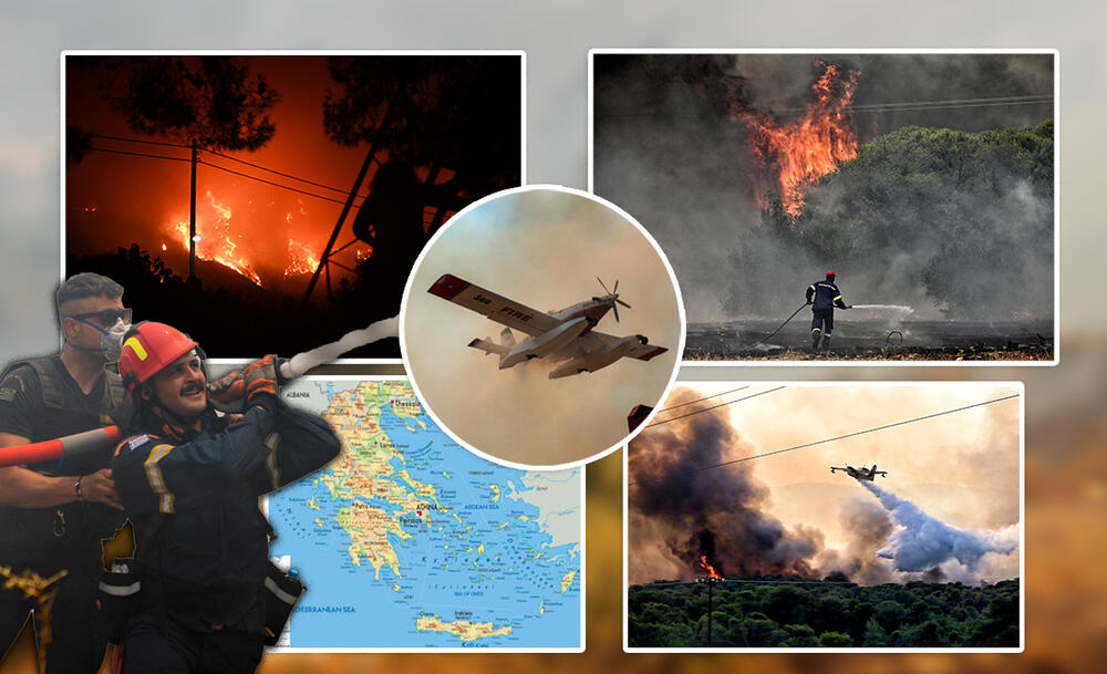 Požar u Grčkoj, požar, grčka