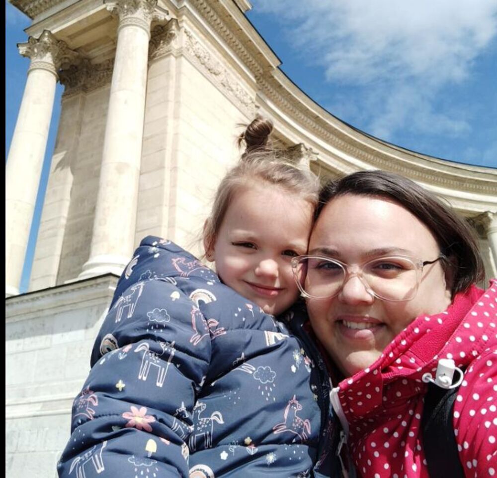 Teodora sa svojom mamom Bojanom