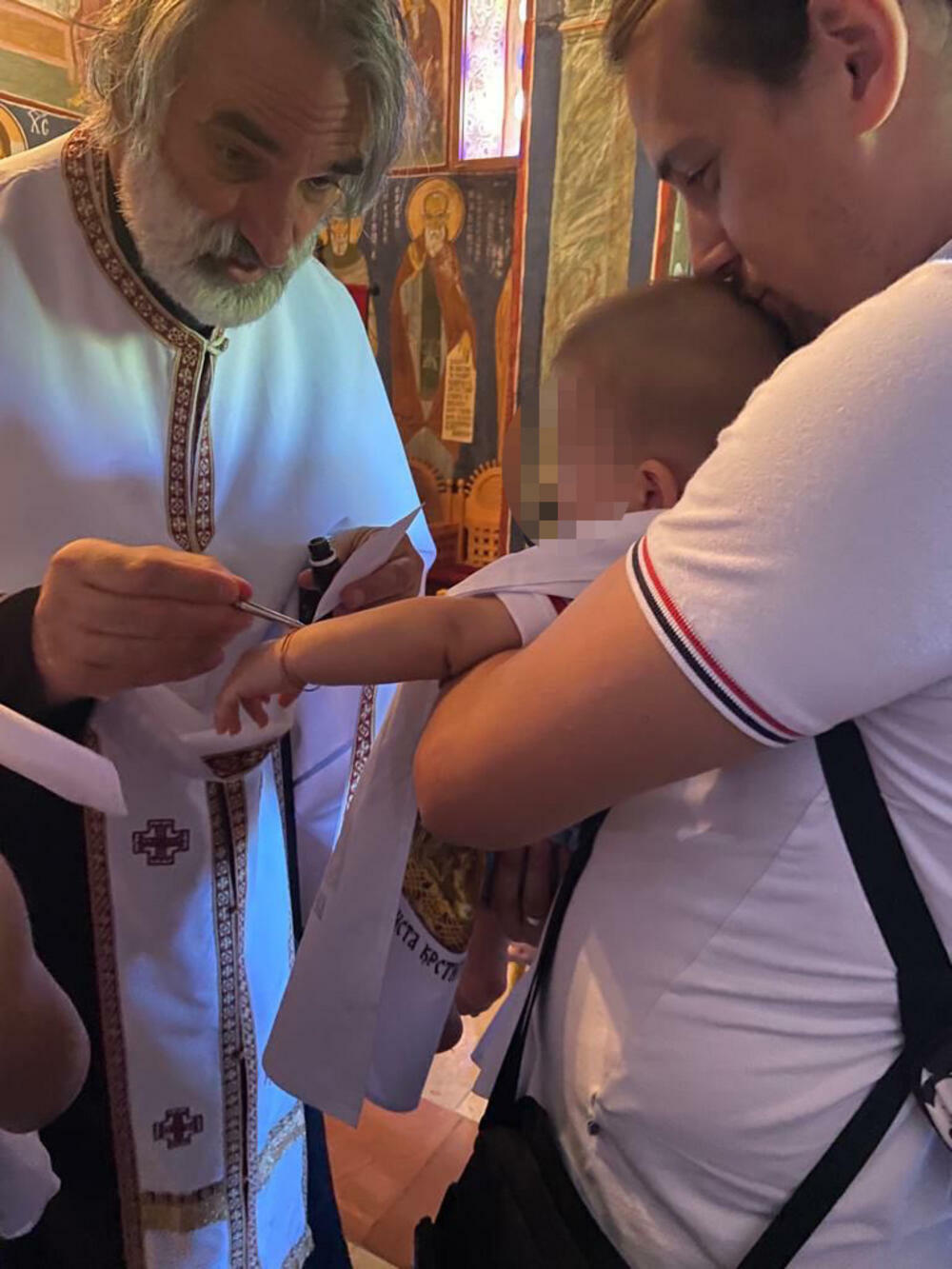  Lazar Vuksanović kristio sina pod Ostrogom