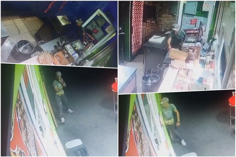 ŠUNJA SE I UZIMA KESU! KAMERE UHVATILE LOPOVA U ZEMUNU: Pogledajte SRAMOTU na jednom snimku (VIDEO)