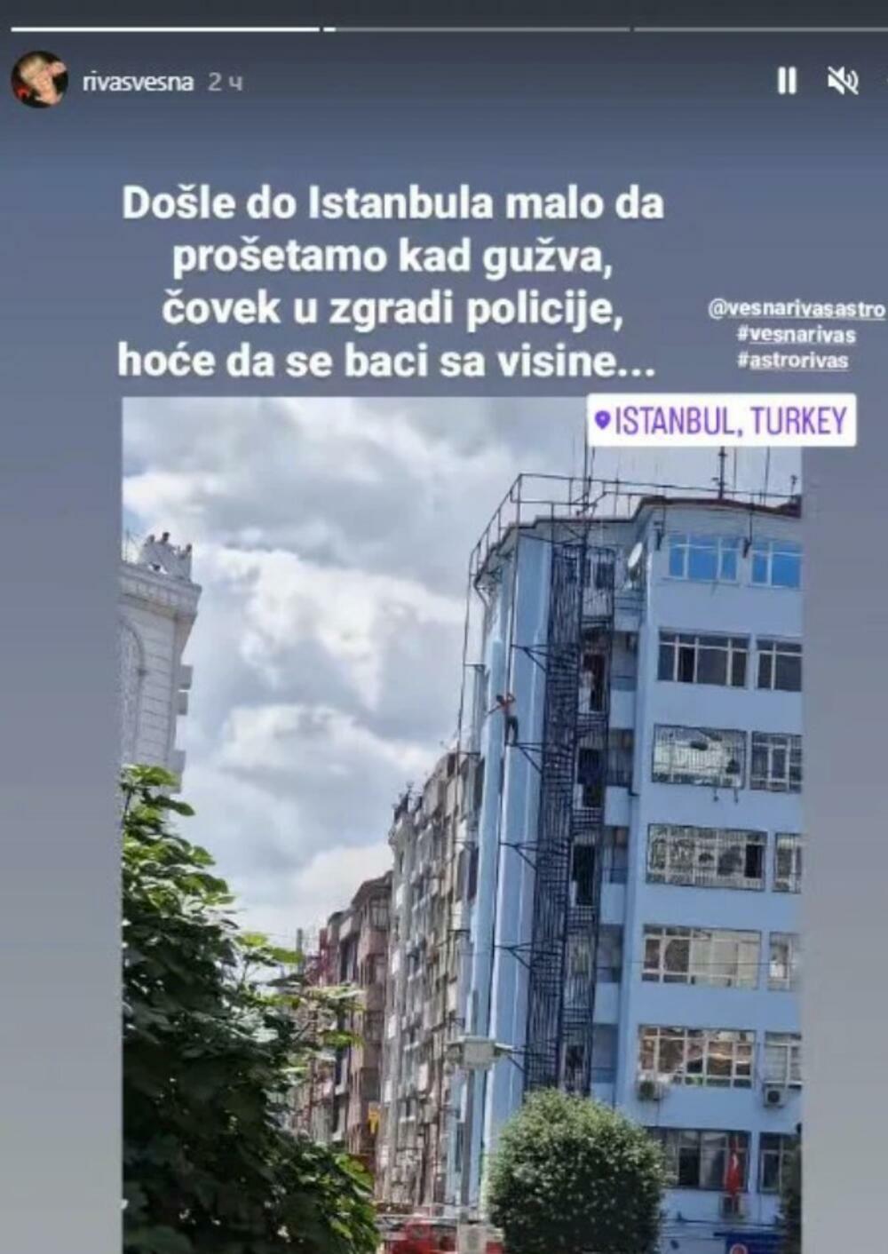 Vesnina objava iz Turske