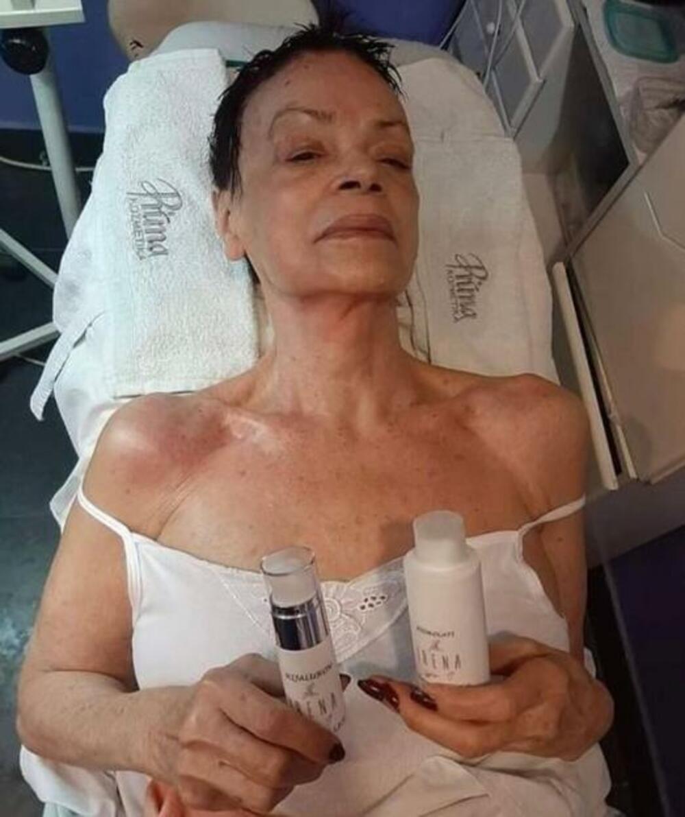 Ruška na tretmanu lica